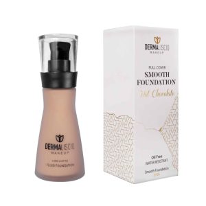 Dermaliscio Long Lasting Fluid Foundation Hot Chocolate SF04