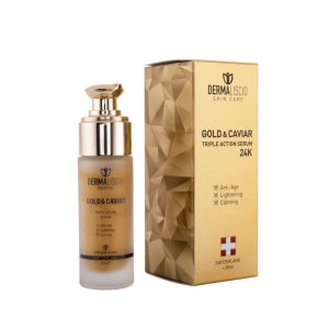 Dermaliscio SKIN CARE Gold and Caviar triple action serum
